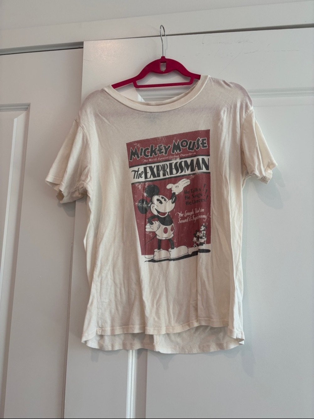 Mickey Mouse Cream Graphic Tee